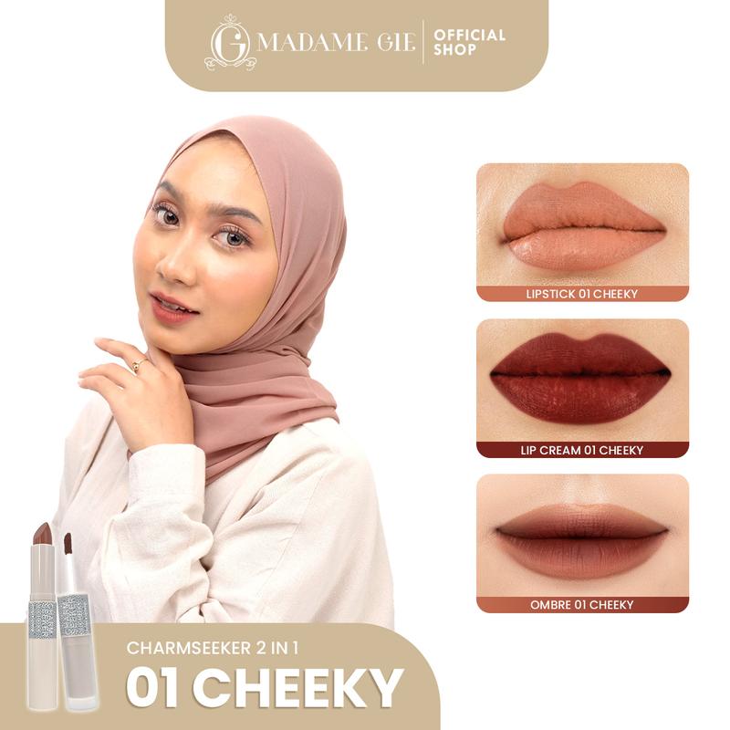 [BUY 1 GET FREE GIFT] Madame Gie Charmseeker 2in1 Ombre - 1