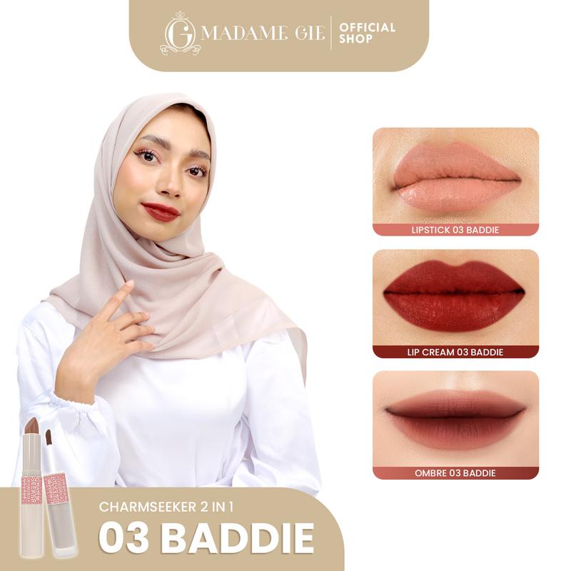 [BUY 1 GET FREE GIFT] Madame Gie Charmseeker 2in1 Ombre - 4