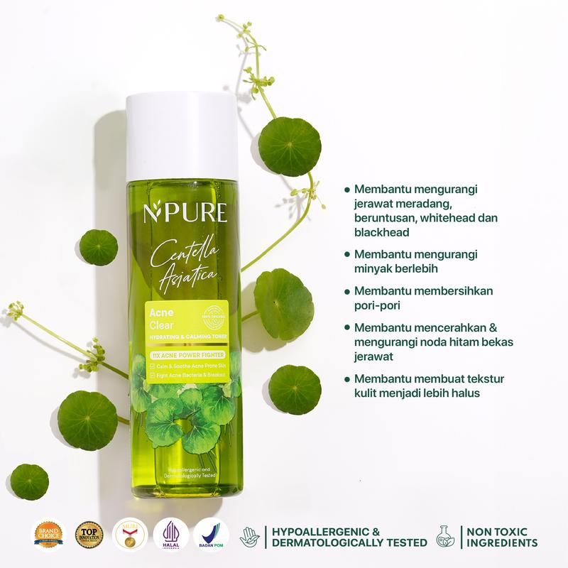 【Bundle Power Series】NPURE Hydrating Acne Toner 150ml + Power Powder / Acne Toner / Toner Kulit Jerawat Berminyak / Berjerawat Mencerahkan/Acne powder - 4