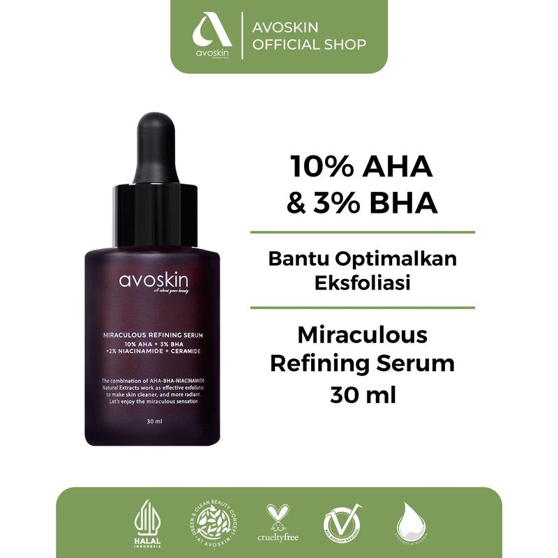 [TC] Avoskin Exfo Serum (30 ml) - Avoskin Serum Exfoliating Wajah (Product NFS by Claim) - 2