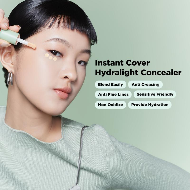 [Complexion Set] Instant Cover Hydralight Concealer + Two Way Cake Oil Control - 4