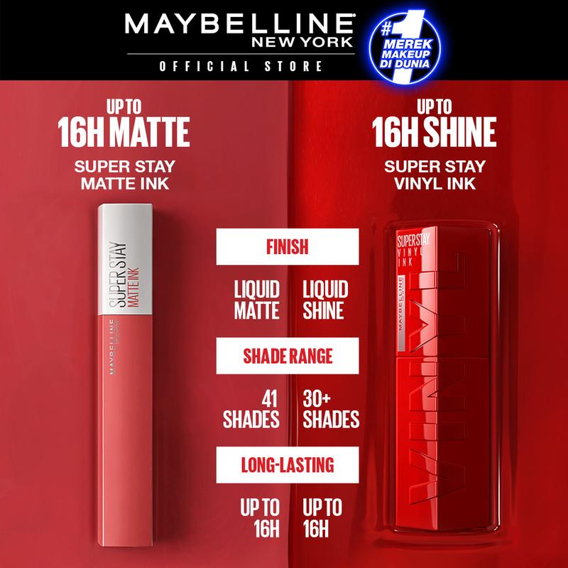MAYBELLINE Paket Hemat Superstay Matte Ink 3 pcs Ombre Set Lipstick - Long Lasting - 3