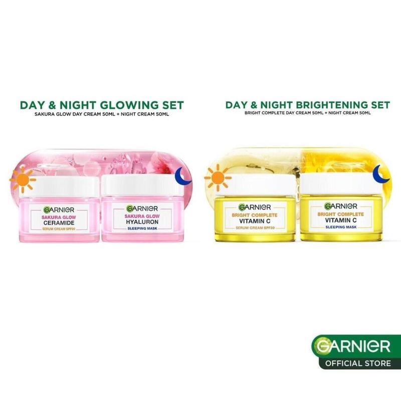 Garnier Day x Night Cream (Sakura Glow & bright Complete)